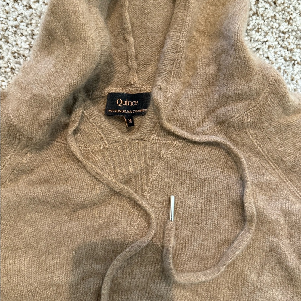 Men's 100% Cashmere Hoodie - Picture 2 of 3